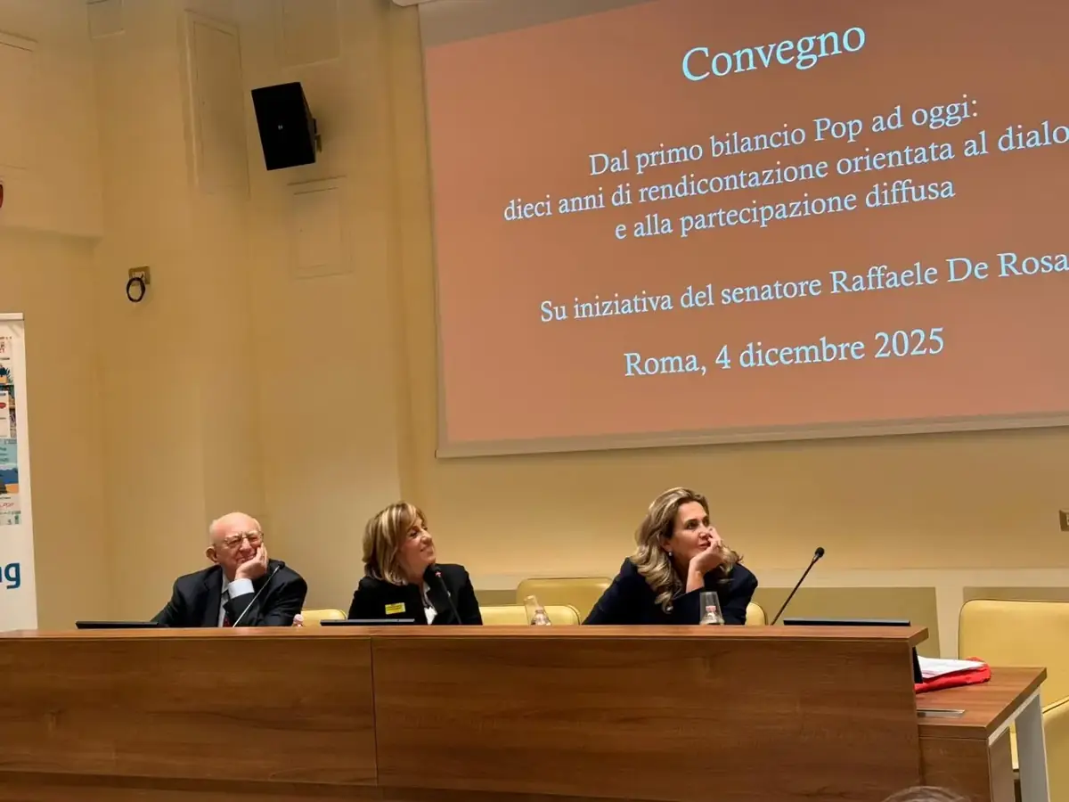 Basiglio presenta al Senato il Bilancio POP: un nuovo modo di dialogare con i cittadini, tra trasparenza e partecipazione