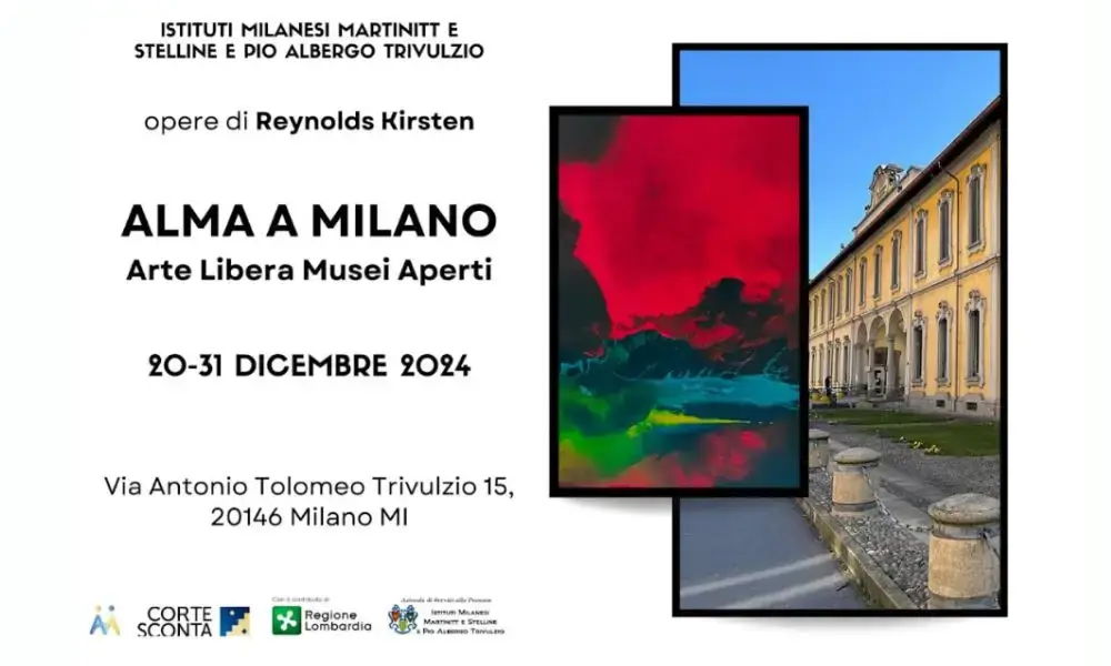 ALMA porta l’arte di Kirsten Reynolds al Pio Albergo Trivulzio