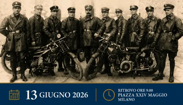 A Milano il CMAE celebra i motociclisti della Polizia Locale dal 1929