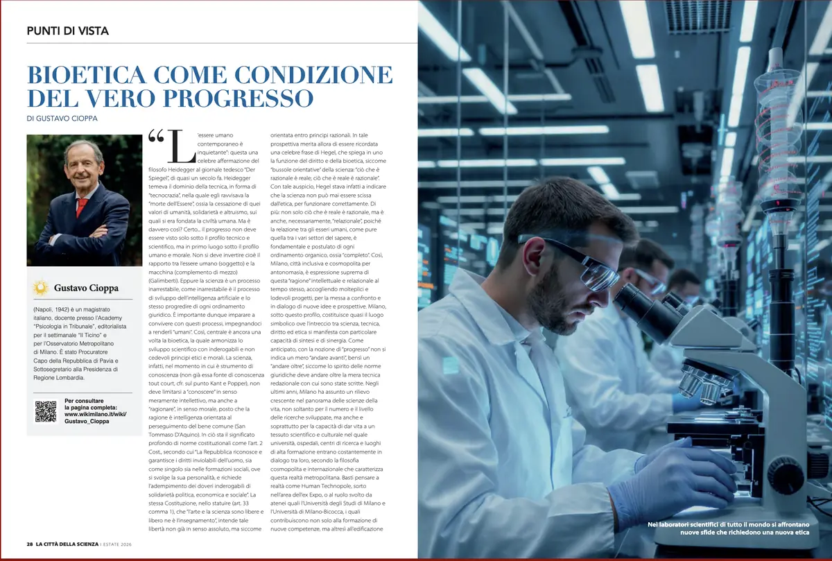 L'articolo sul magazine cartaceo
