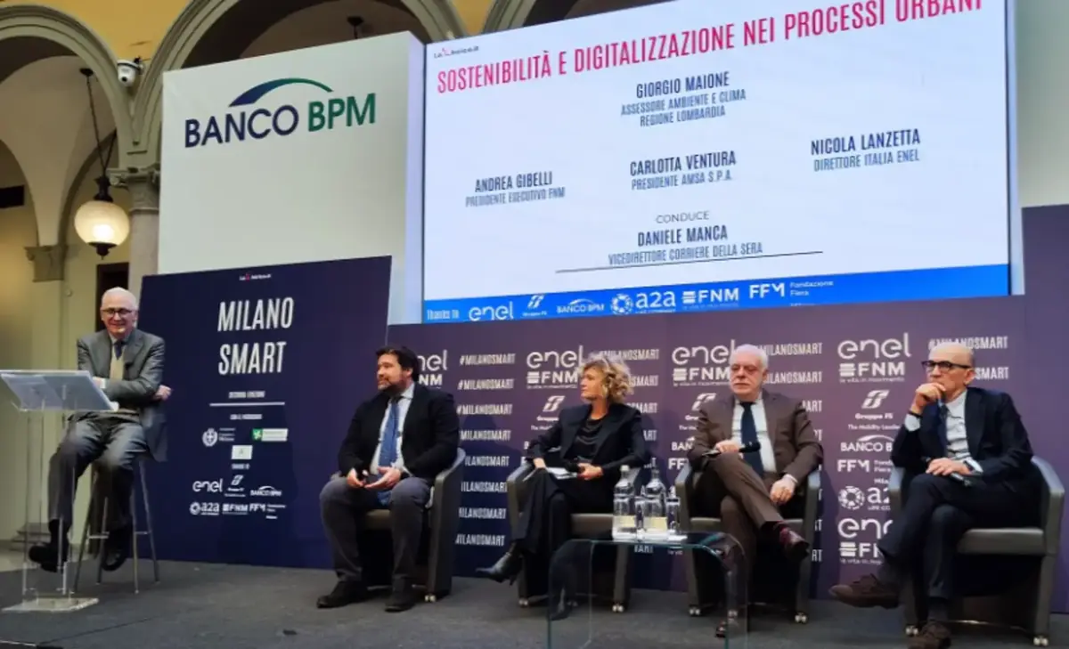 Transizione ecologica e digitale: Fontana al convegno “Milano Smart”