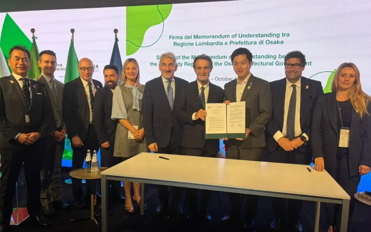 Expo 2025: Lombardia e Prefettura di Osaka siglano accordo per progetti comuni e sviluppo territoriale