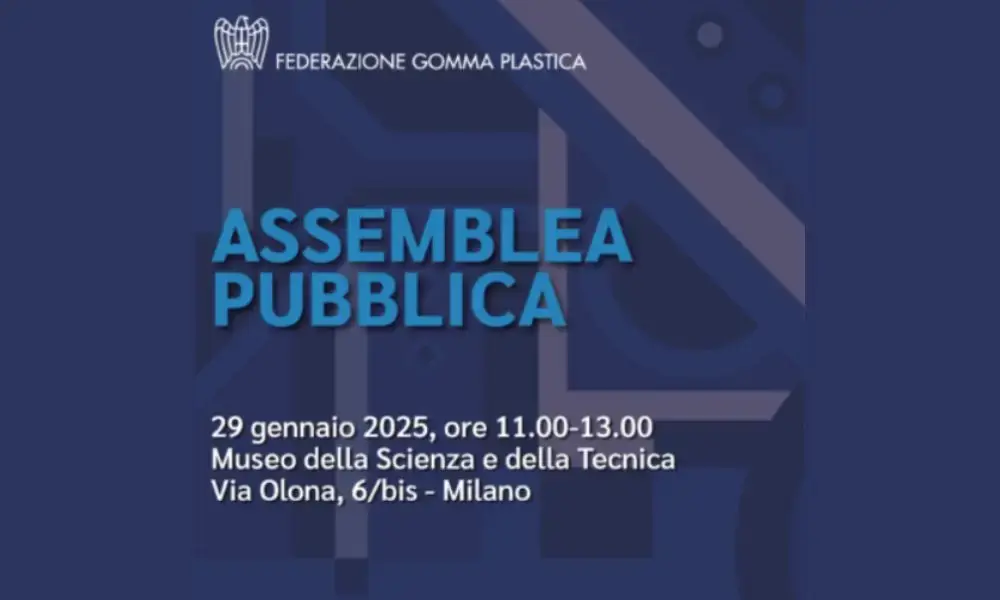 Federazione Gomma Plastica: l’Assemblea Pubblica il 29 gennaio a Milano