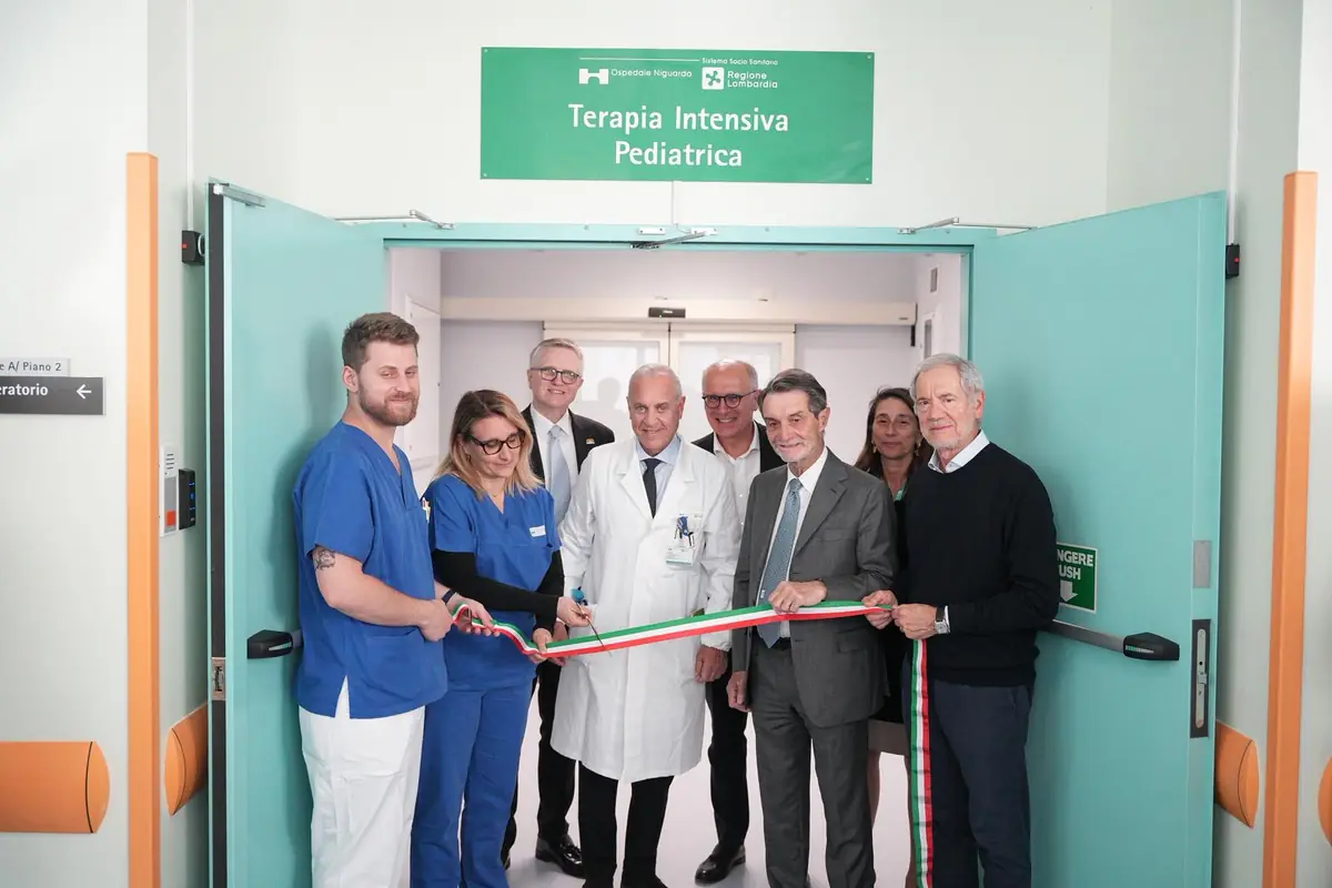 Milano, al Niguarda apre la nuova Terapia Intensiva Pediatrica: nuove stanze singole per i pazienti under 18