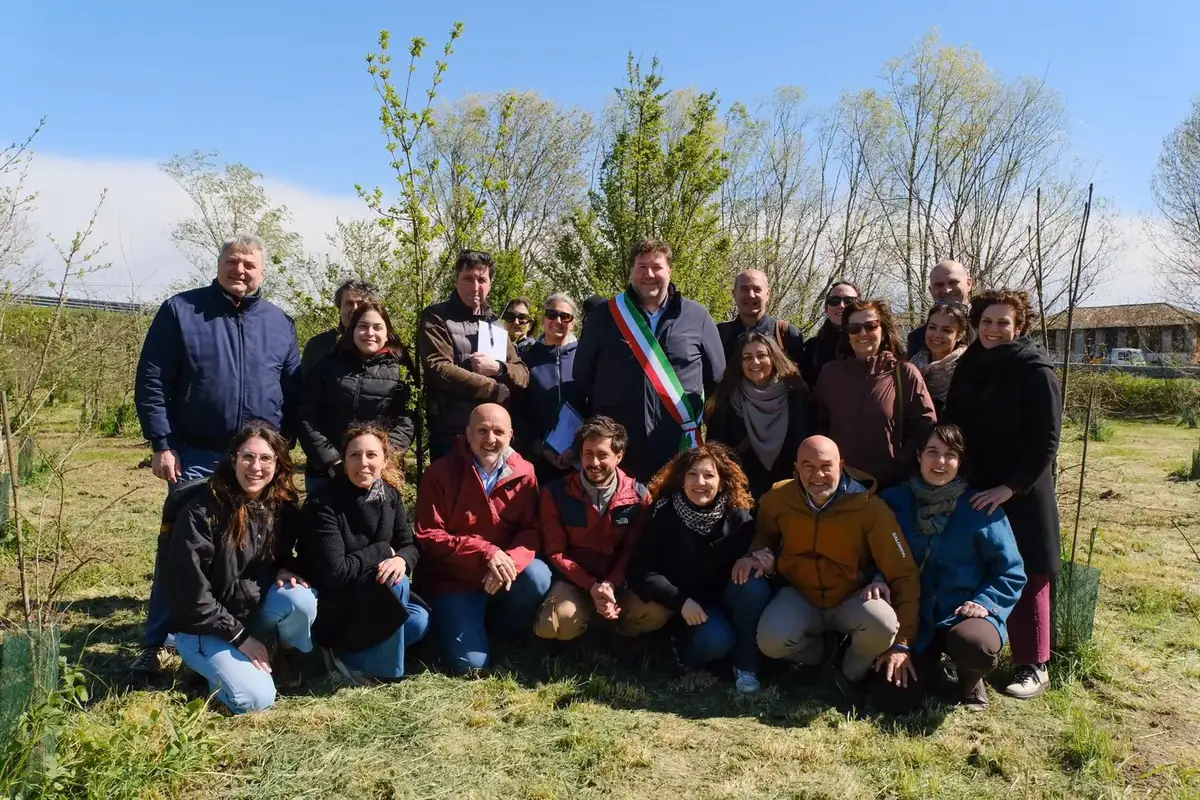A Gaggiano restituito il primo bosco urbano di Fondazione Forestami