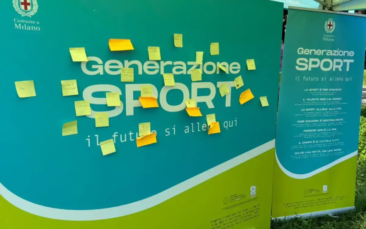 Milano: al Parco Monte Stella un pomeriggio di sport e inclusione con il villaggio Generazione Sport