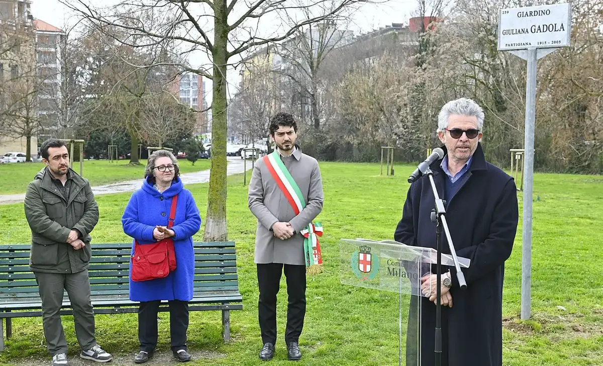 Milano celebra la memoria: un giardino dedicato alla partigiana Giuliana Gadola