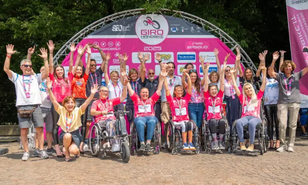 Giro Handbike 2025: a Basiglio trionfa Christoph Stadlbauer nella terza tappa