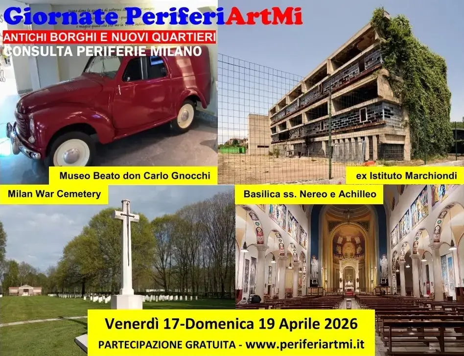 A Milano tornano le Giornate PeriferiArtMi: visite gratuite dal 17 al 19 aprile tra borghi storici, quartieri e luoghi nascosti fuori dal centro città