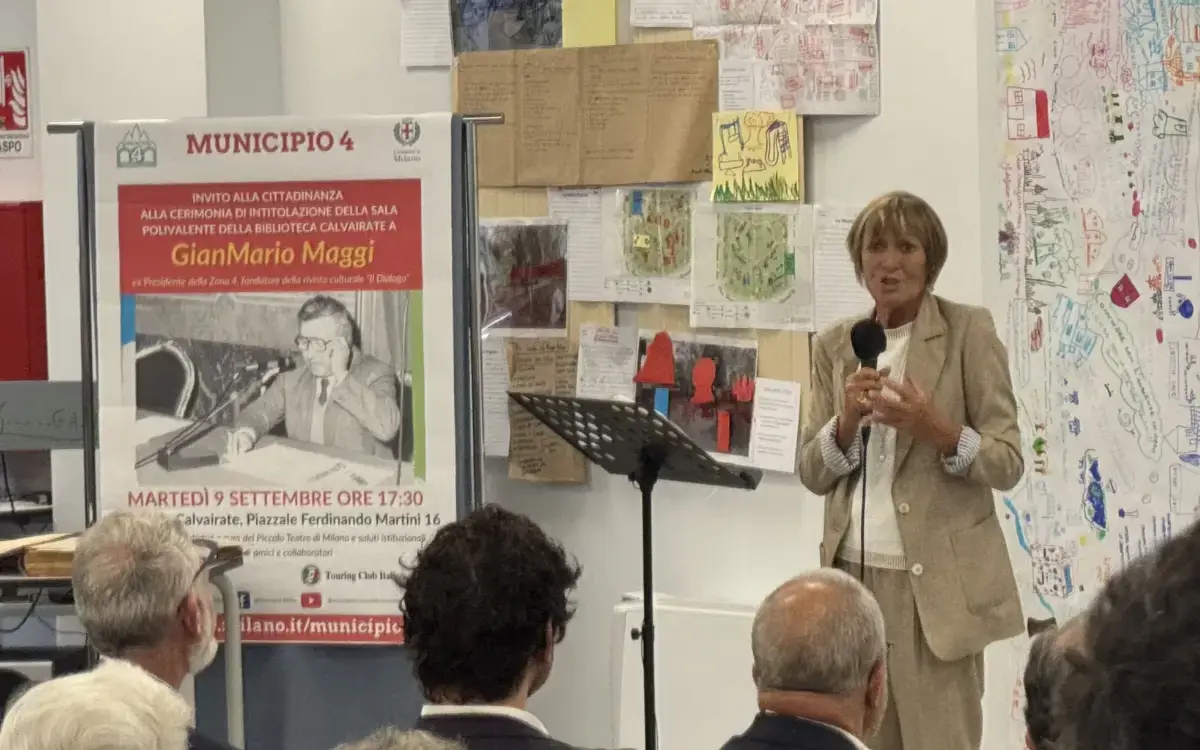 Il Comune di Milano dedica la sala polivalente della Biblioteca Calvairate a Gianmario Maggi