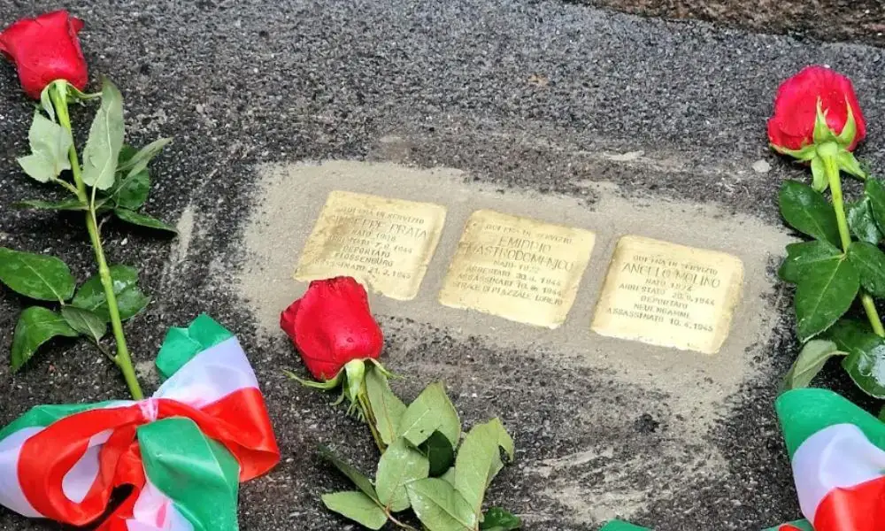 Milano: la Polizia di Stato commemora tre eroi della Resistenza con le Pietre d’Inciampo