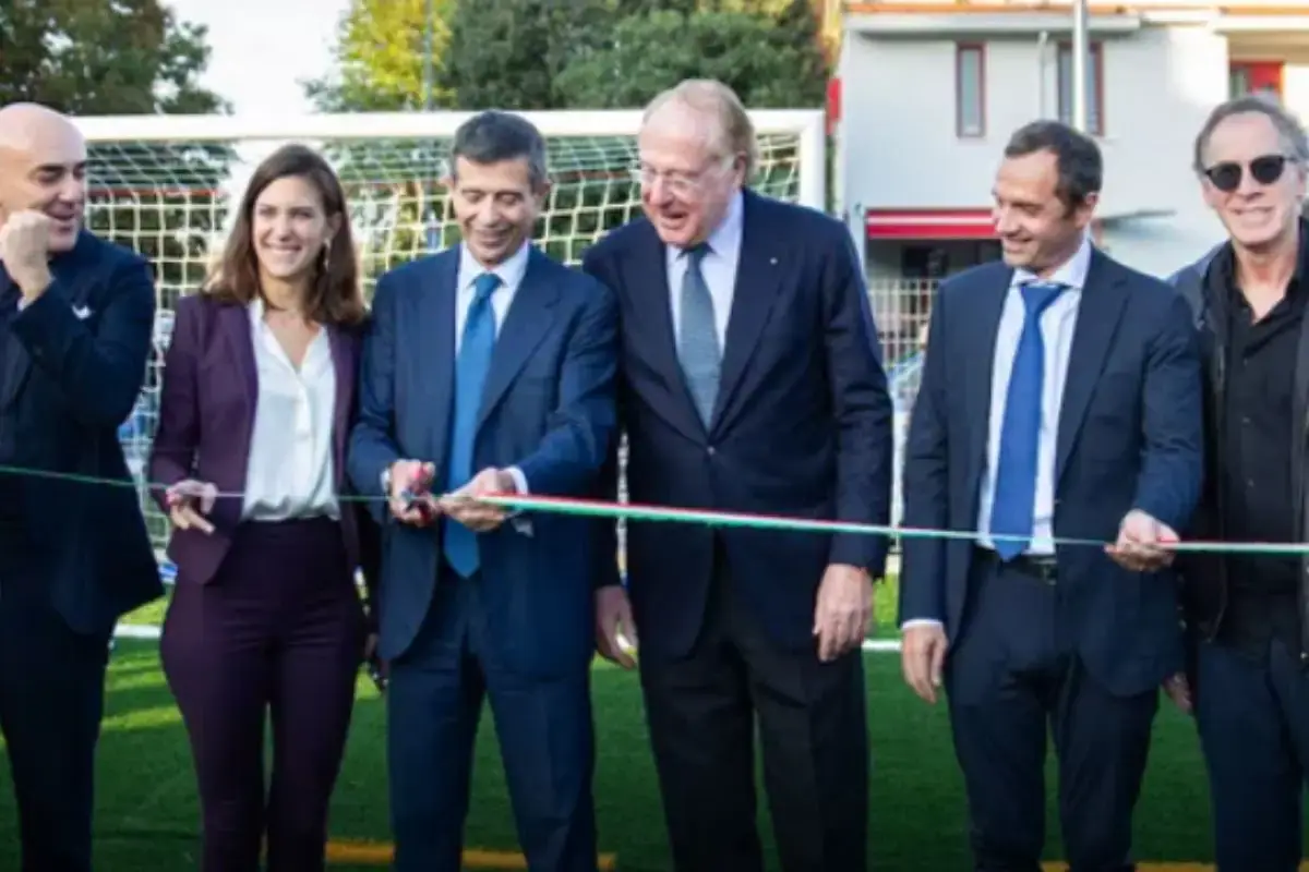In gioco per il futuro, nuovo campo da calcio a Baggio