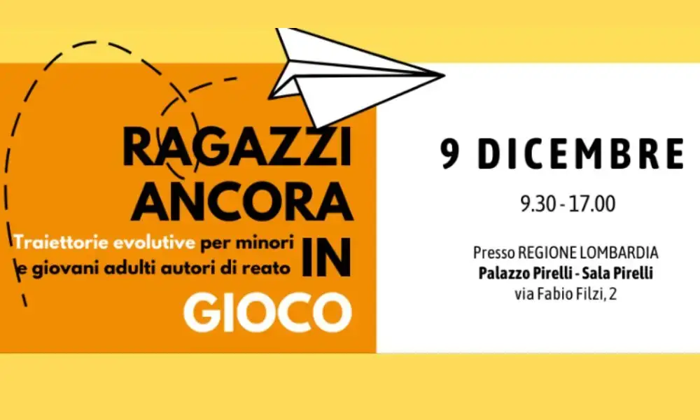 A Palazzo Pirelli l’evento “Ragazzi ancora in gioco”