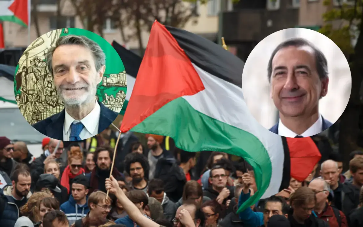 Fontana e Sala condannano gli scontri ai cortei pro Pal a Milano: “La violenza non aiuta la causa di Gaza”