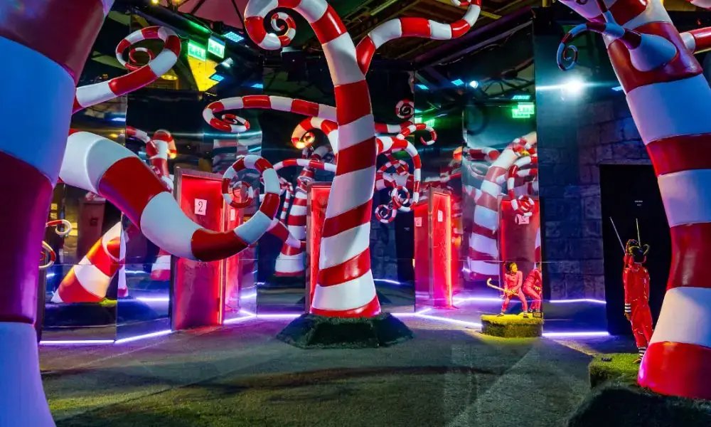 la mostra “Tim Burton’s Labyrinth” alla Fabbrica del Vapore