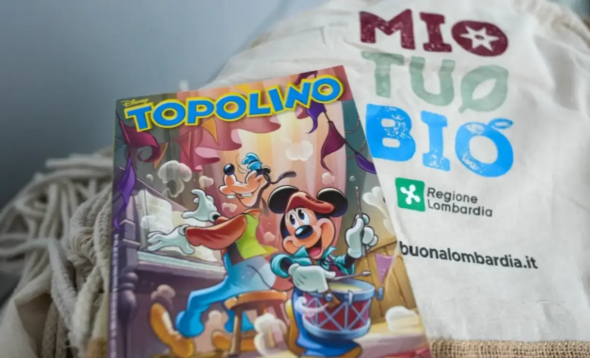Topolino porta i lettori alla scoperta dei sapori lombardi
