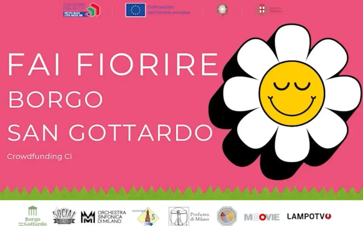 Milano, nasce “Un Borgo in Città”: San Gottardo-Meda si rifà il look tra fiori e cultura