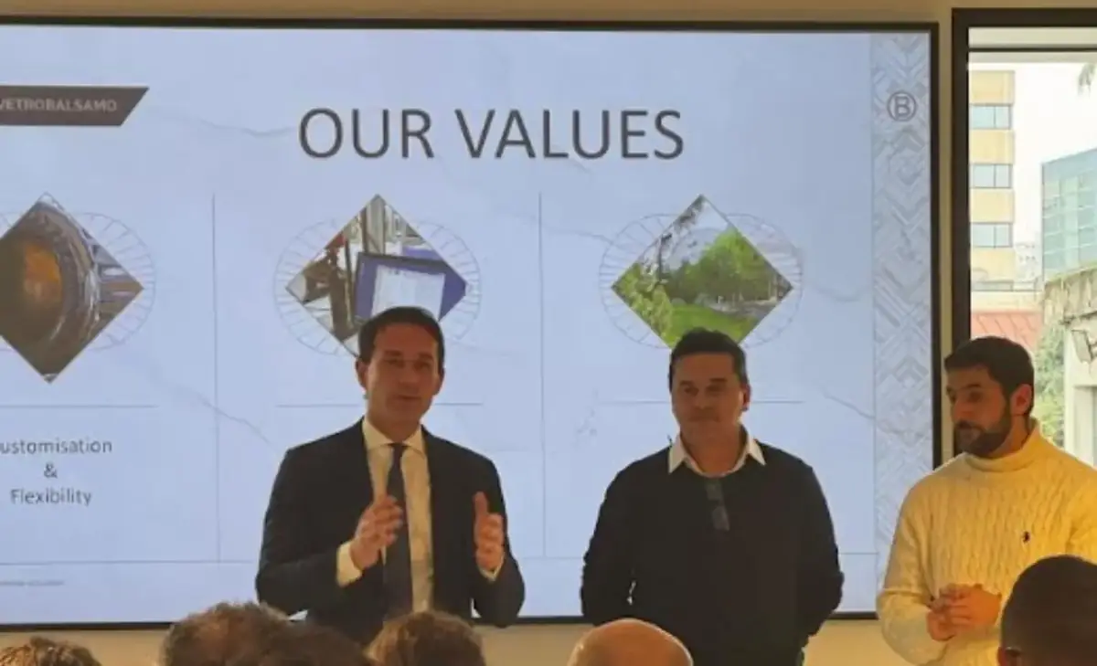 Sesto San Giovanni, il futuro è sostenibile: delegazione europea in visita alla Vetrobalsamo