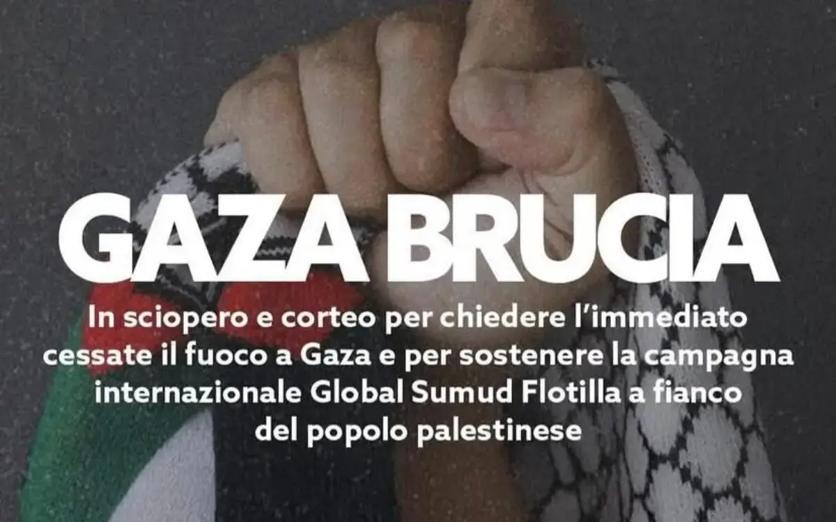 Corteo pro-Palestina “Gaza brucia” a Milano: migliaia in piazza e tensioni con la polizia in corso Buenos Aires