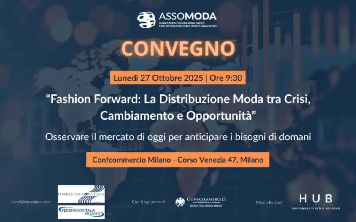 Assomoda presenta “Fashion Forward” a Milano: dati, tendenze e strategie per il futuro del retail moda italiano.