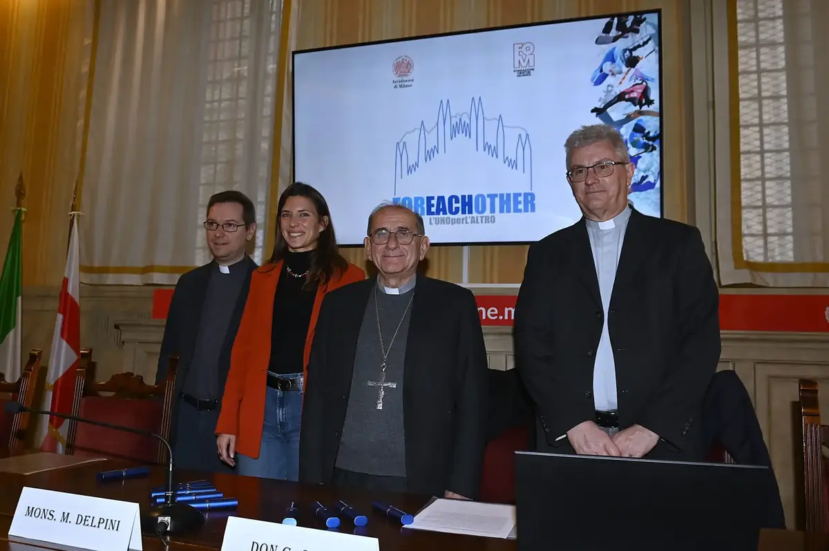 A Palazzo Marino presentato “For Each Other”: il progetto della Diocesi di Milano che celebra i valori dello sport