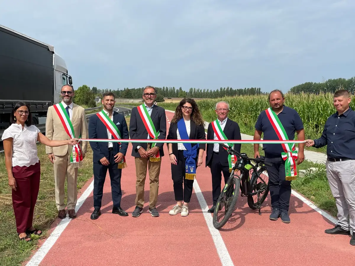 Città Metropolitana di Milano, inaugurata la Linea 7 del Biciplan CAMBIO: 17 chilometri di piste ciclabili tra Linate e Paullo