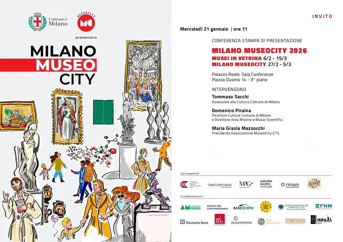 Torna Milano MuseoCity 2026: arte e musei protagonisti durante le Olimpiadi invernali