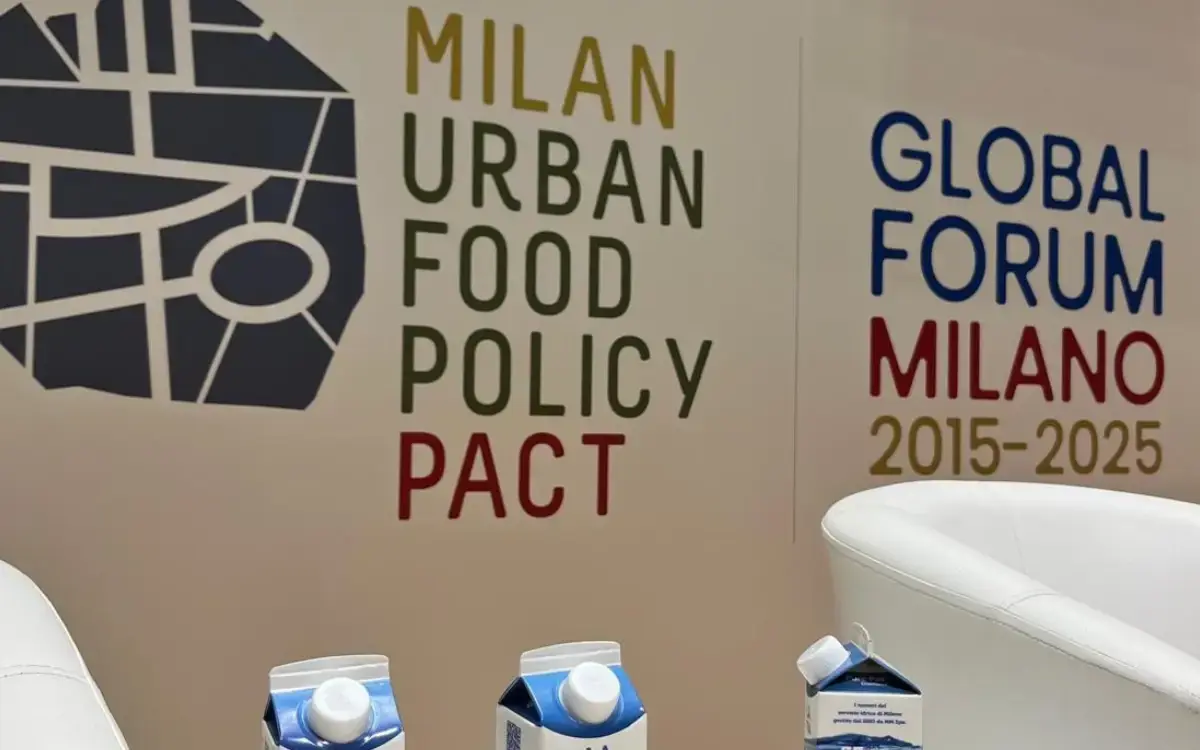 Milan Urban Food Policy Pact: MM porta l’acqua pubblica di Milano al Global Forum