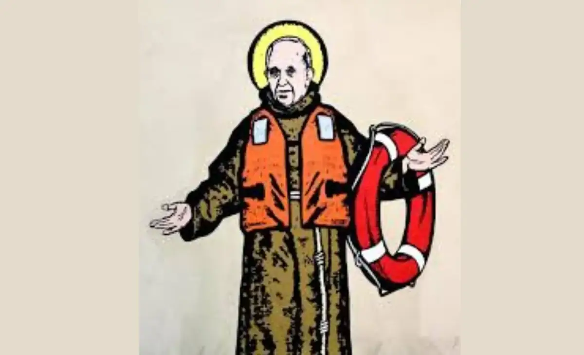 Papa Leone XIV come simbolo della libertà: il nuovo murale di Alexsandro Palombo a Milano