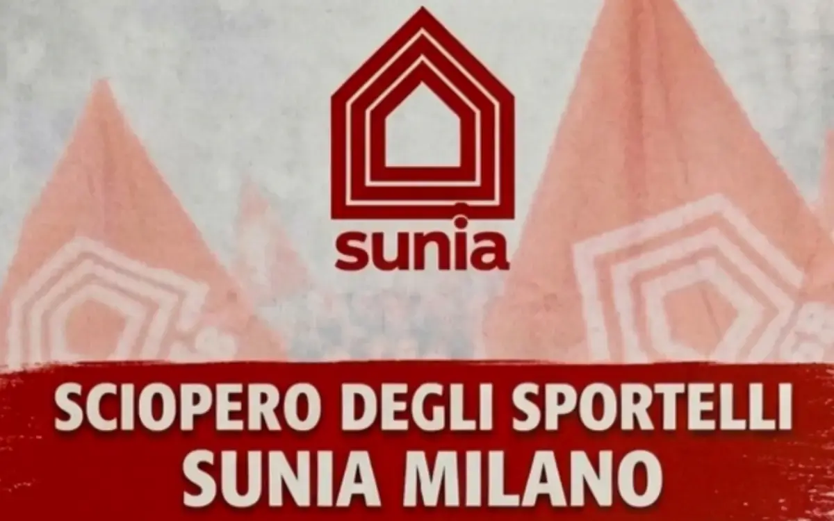 Sciopero degli sportelli SUNIA  a Milano per rilanciare il diritto alla casa