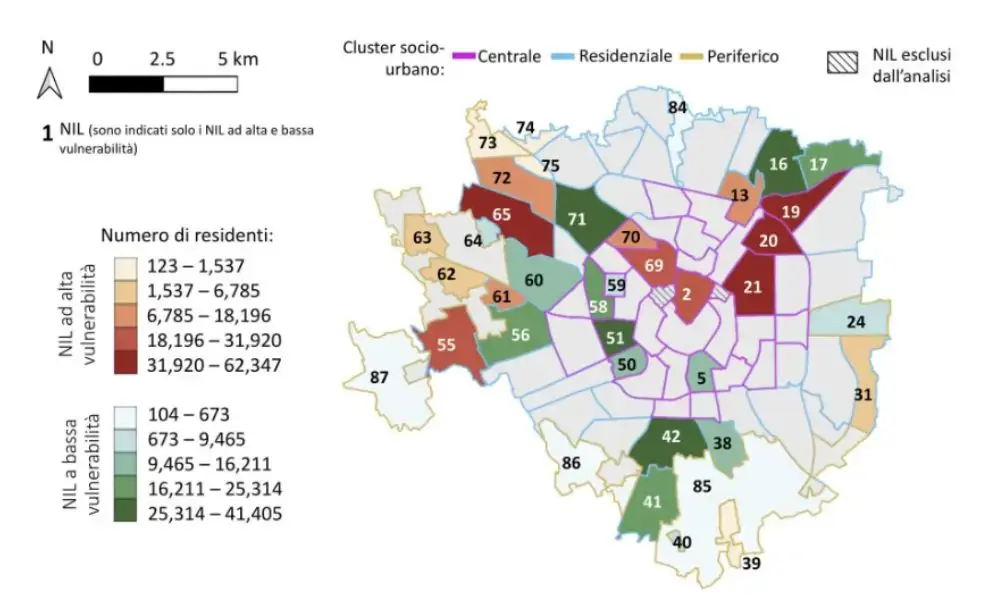 studio del Politecnico di Milano sul caldo estremo e sulla salute nei quartieri più vulnerabili