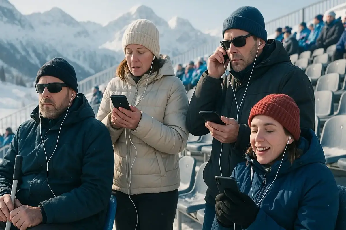 Al via le selezioni per gli audiodescrittori dei Giochi invernali 2026: inclusione, sport e voce per tutti