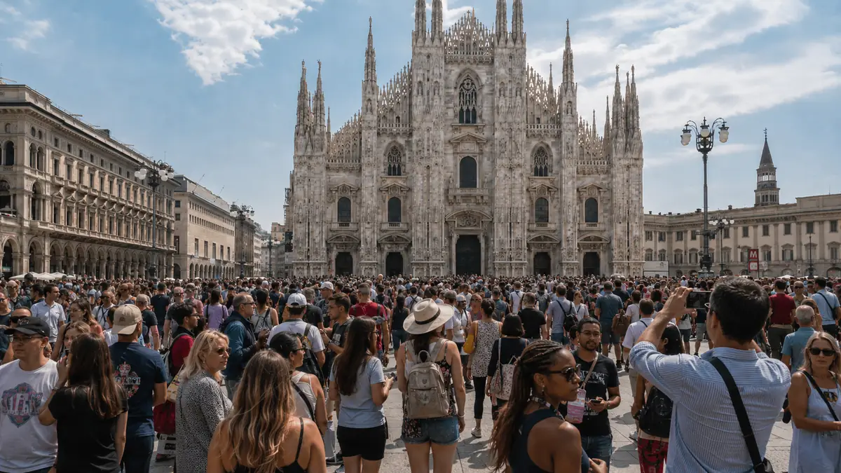 Milano non è più deserta a Ferragosto: 400mila turisti stranieri compensano l'esodo dei residenti