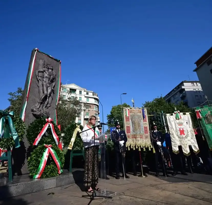 82esimo anniversario dell'eccidio di piazzale Loreto