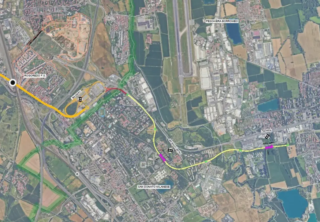 Milano, via libera al progetto per il prolungamento della M3 verso la Paullese