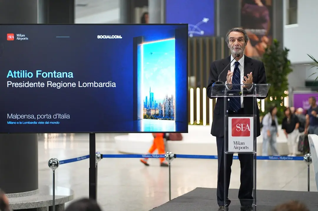 Malpensa porta d'Italia, Fontana: "Un unico sistema con Milano"