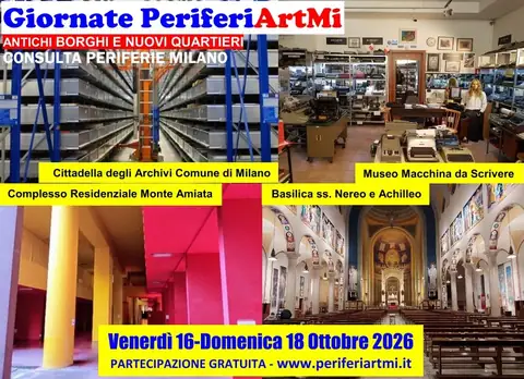 Oltre trenta visite gratuite alla scoperta di Milano: dal 16 al 18 ottobre tornano le Giornate PeriferiArtMi