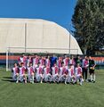 Squadra della Virtus Romana in divisa ufficiale (2024)